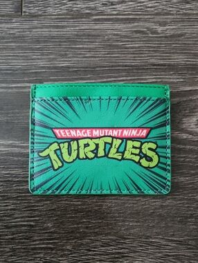 Funko Loungefly Teenage Mutant Ninja Turtles Green Card Holder Wallet